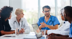 Group Of Medical Professionals 