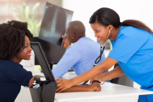 Taking Blood Pressure